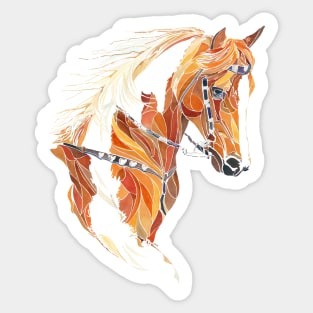 Trotting pony Sticker